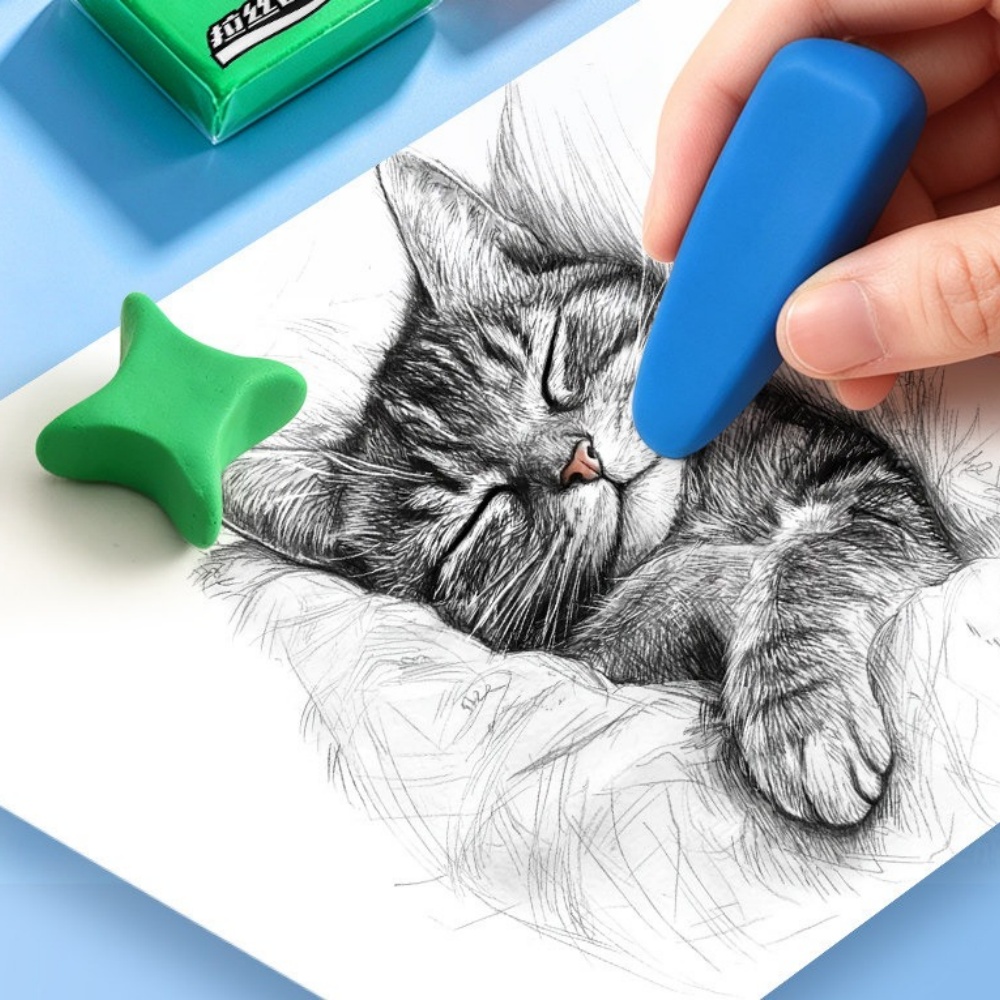 ممحاة أقلام رصاص من M&G للرسم  - مراجعة Rubber Eraser Kneaded وسعره