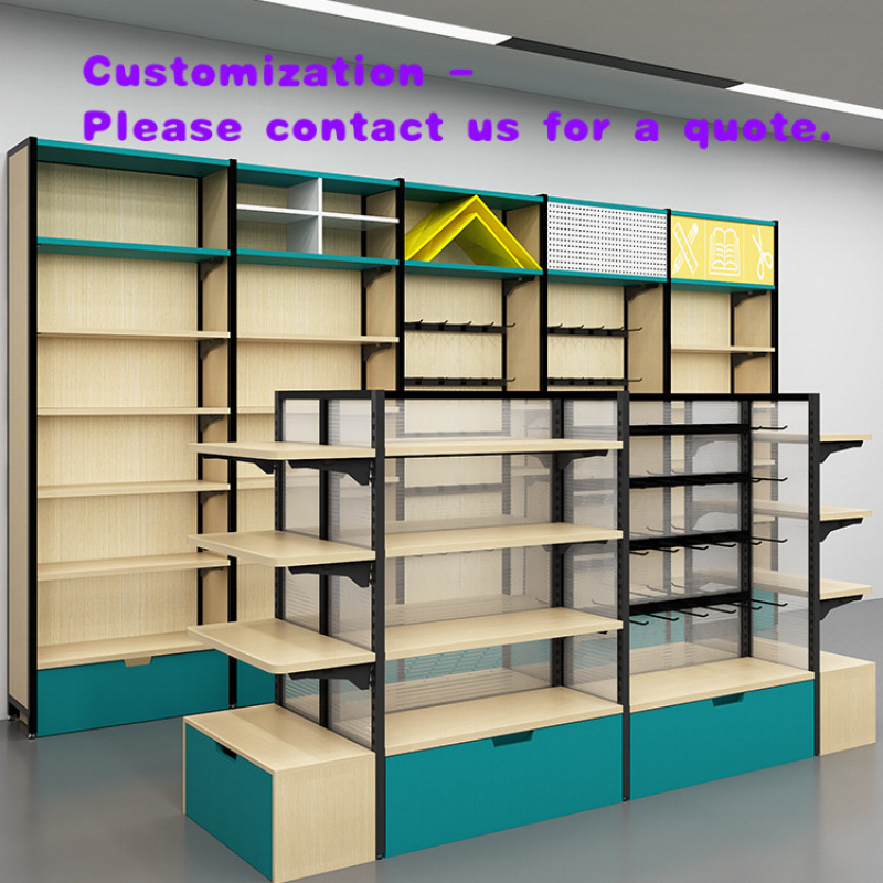 رفوف عرض مخصصة لمتاجر القرطاسي - مراجعة Stationery Office Supply Store وسعره