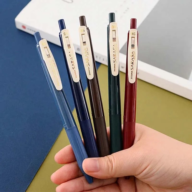 قلم جل زيبيرا ريترو ملون JJ15  - مراجعة Zebra Pen Sarasa وسعره