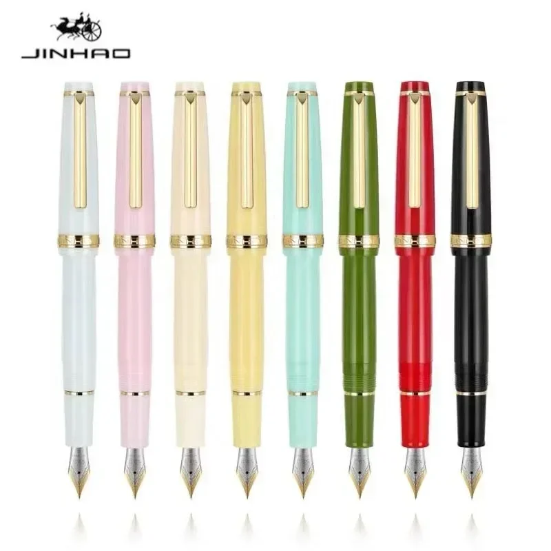 Jinhao 82 قلم حبر فاخر شفاف ال - مراجعة Stationery Supplies Business وسعره