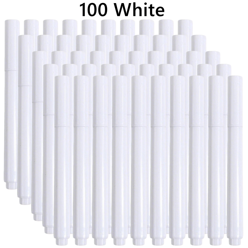 3-100 قطعة/مجموعة أقلام طباشير - مراجعة Correction Fluid White وسعره